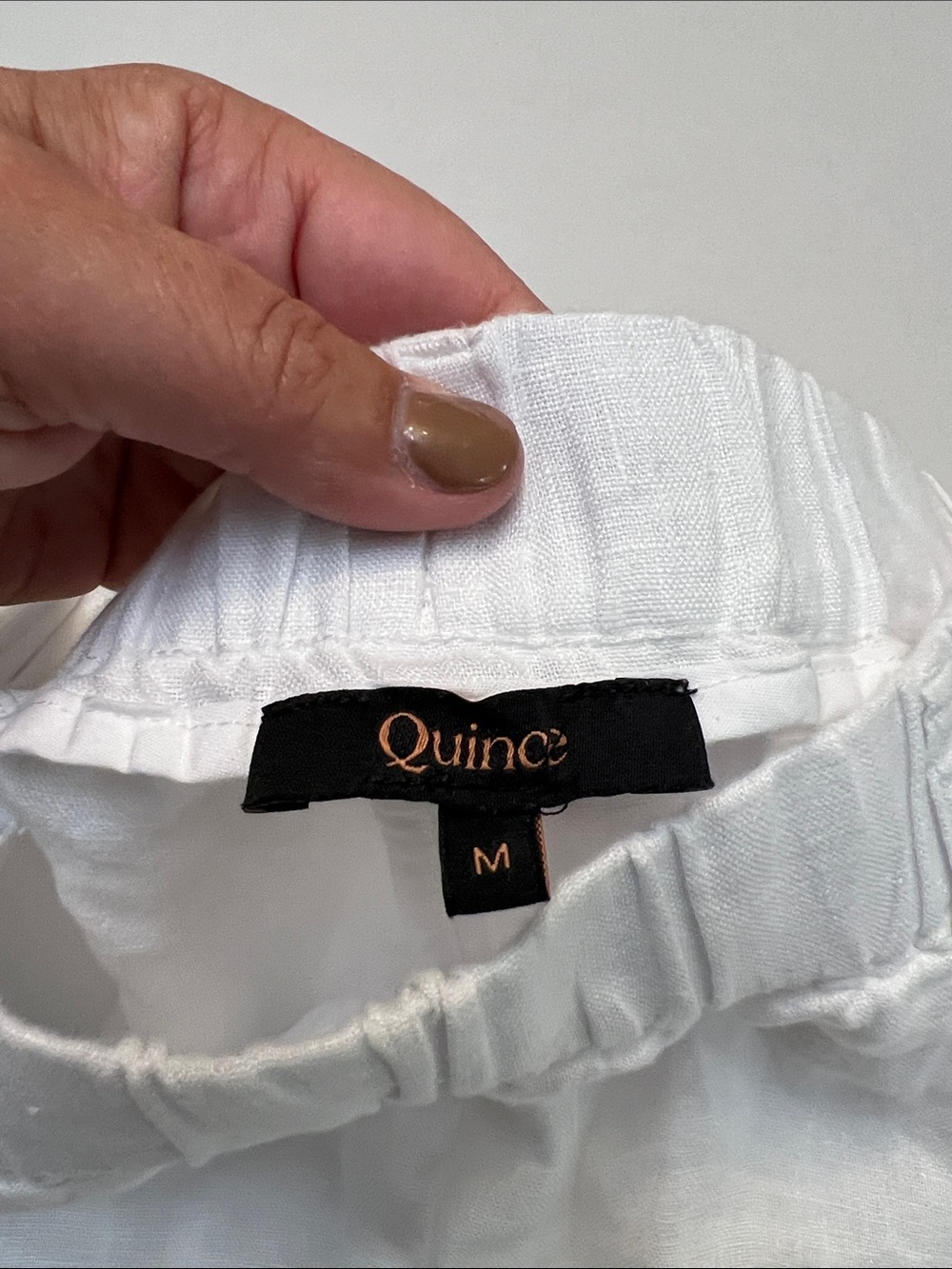 QUINCE 100% EUROPEAN LINEN WOMENS PANTS SIZE MEDIUM NEW WITHOUT TAGS - Picture 14 of 16